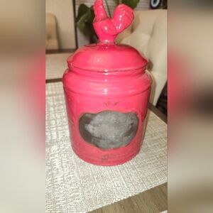 Home Essentials Res Rooster Jar With Lid
